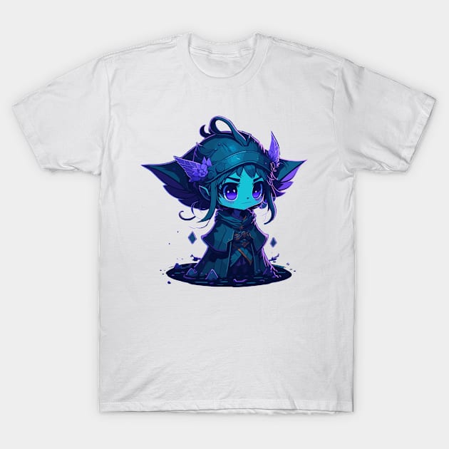 Dark Elf Mage T-Shirt by SpriteGuy95